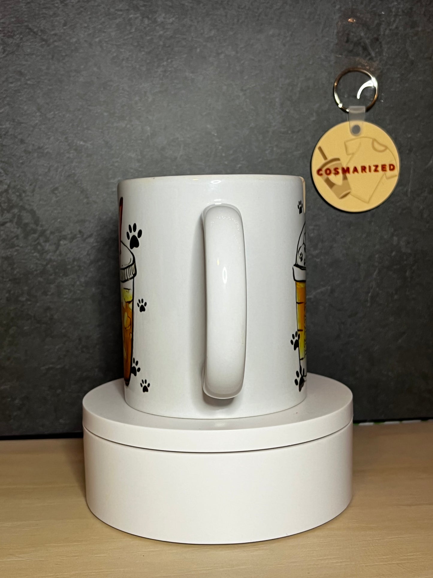 12oz Mug w/ Adorable Dog Mom Design